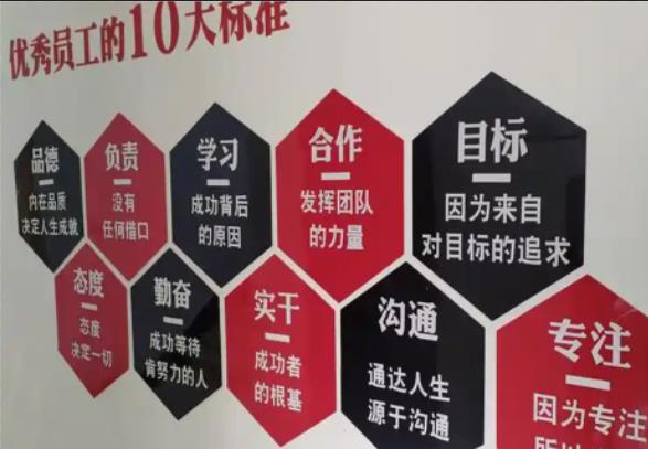 沙洋公司文化墙的作用