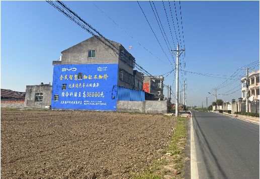 沙洋墙体广告用的是什么漆？